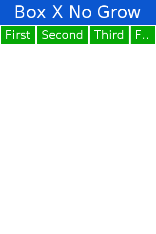 BoxLayout X_AXIS_NO_GROW