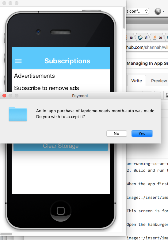 Approve buy dialog